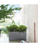 Jardinera Millennium R RA 79cm Gris Ceniza | Jardineras Resistentes | Endanea Garden