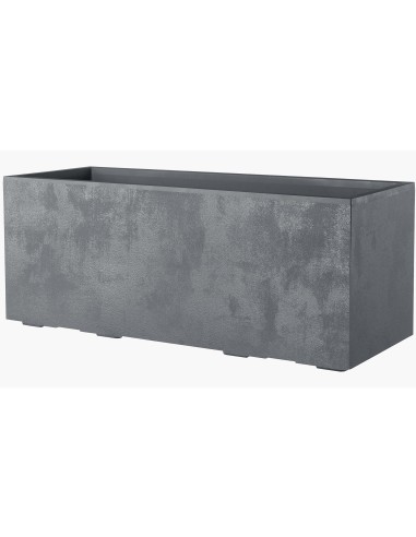 Jardinera Millennium R RA 99cm Gris Ceniza | Jardinera Grande y Resistente | Endanea Garden
