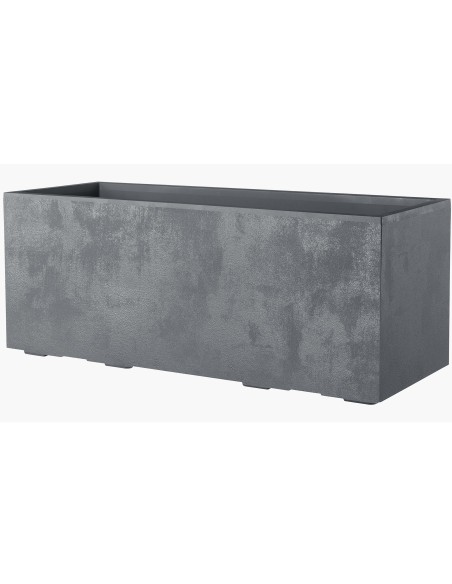 Jardinera Millennium R RA 99cm Gris Ceniza | Jardinera Grande y Resistente | Endanea Garden
