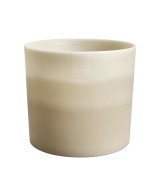 Maceta Redonda 14 cm Beige Arenaria Degradado | Endanea Garden
