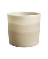Maceta Redonda 18 cm Beige Arenaria Degradado | Endanea Garden
