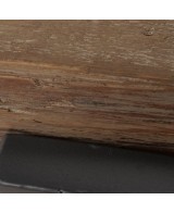 Banco Maximus Madera Reciclada Marrón 45 cm | Banco Rústico Sostenible