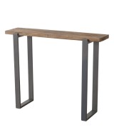 Consola Maximus Madera Reciclada Natural 90 cm  Mueble Ecológico y Rústico
