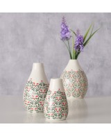 Jarrón Paris Porcelana 12 cm | Decoración Elegante y Sofisticada