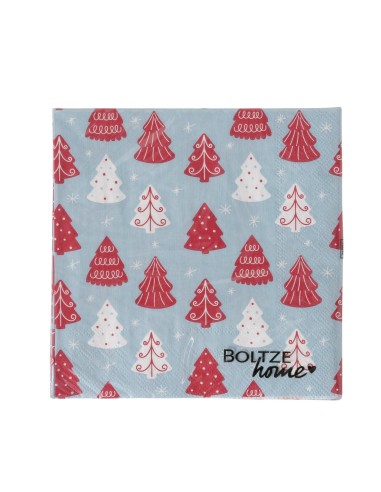 Servilletas Papel Cuadradas con Motivos Navideños | Decoración Festiva | Endanea Garden