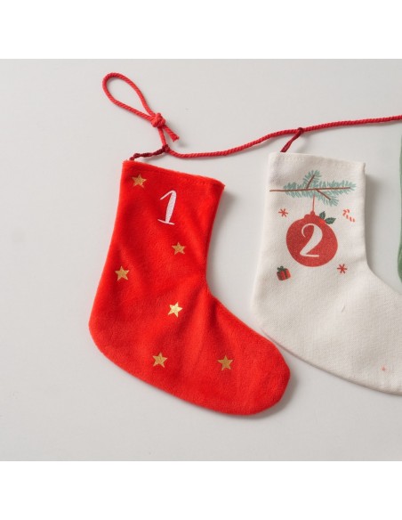 Calendario de Adviento Gradis 2 cm | Decoración Navideña | Endanea Garden