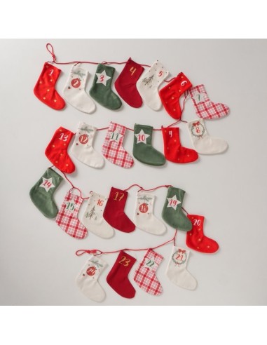 Calendario de Adviento Gradis 2 cm | Decoración Navideña | Endanea Garden