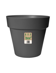 Maceta Original Antracita 25cm | Elegante y Duradera para Interior y Exterior | Endanea Garden

