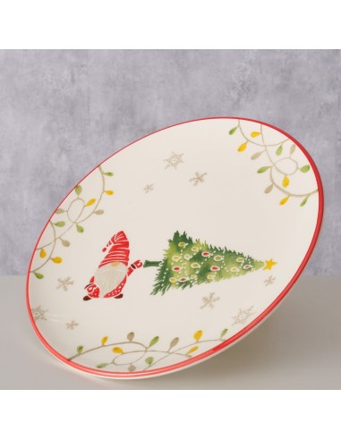 Plato Noelo Gres 25.7 cm | Estilo Rústico y Elegante para tu Mesa | Endanea Garden