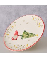 Plato Noelo Gres 25.7 cm | Estilo Rústico y Elegante para tu Mesa | Endanea Garden