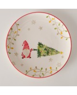 Plato Noelo Gres 25.7 cm | Estilo Rústico y Elegante para tu Mesa | Endanea Garden
