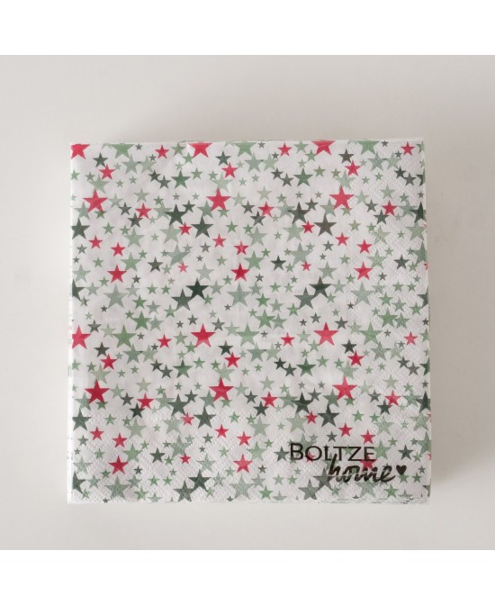 Servilleta de Papel Brillante Navideña | Decoración de Mesa para Fiestas | Endanea Garden