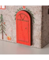 Adorno Colgante Casita 7.5 cm Largo 13 cm Alto Decoración Versátil