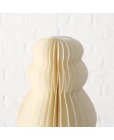 Adorno Colgante Palace Papel Blanco 100 cm Largo 27 cm Alto Decoración Interior
