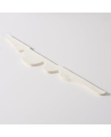 Adorno Colgante Palace Papel Blanco 100 cm Largo 27 cm Alto Decoración Interior