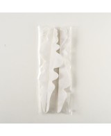 Adorno Colgante Palace Papel Blanco 30 cm Largo 9 cm Diámetro Decoración Interior