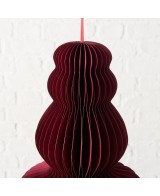 Adorno Colgante Palace Papel Oscuro 100 cm Largo 27 cm Alto Decoración Moderna y Sofisticada