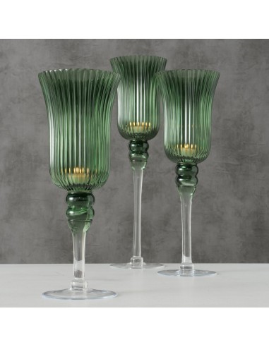 Windlight Manou Redondo Cristal 35cm - Elegancia y Luz para tu Hogar