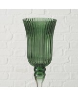 Windlight Manou Redondo Cristal 35cm - Elegancia y Luz para tu Hogar