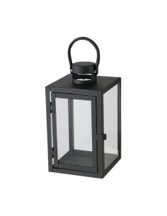 Linterna Araña Cuadrada Interior 25cm  Decoración Rústica y Elegante 2