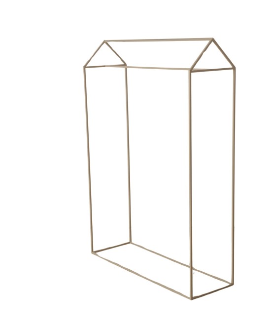 Perchero Hogar Marrón H130cm | Práctico y Decorativo  Endanea Garden