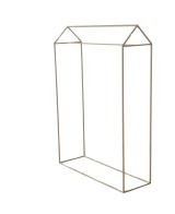 Perchero Hogar Marrón H130cm | Práctico y Decorativo  Endanea Garden