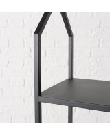 Estantería 128 cm Alto 38 cm Ancho Diseño Vertical Compacto y Funcional