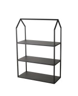 Estantería 128 cm Alto 38 cm Ancho Diseño Vertical Compacto y Funcional