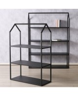 Estantería 158 cm Alto 38 cm Ancho Diseño Vertical Compacto y Resistente