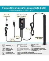 CALENTADOR TITANIO CON SONDA 200W