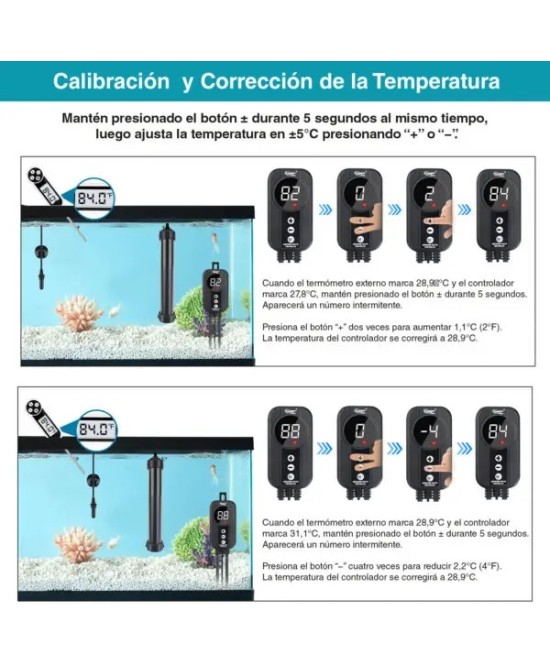 CALENTADOR TITANIO CON SONDA 200W