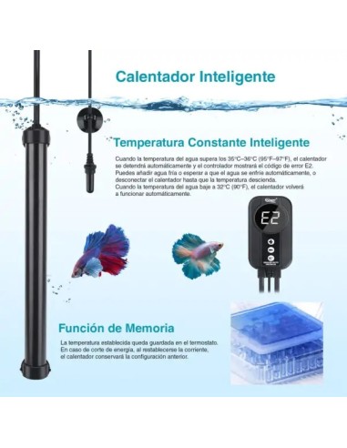 CALENTADOR TITANIO CON SONDA 100W