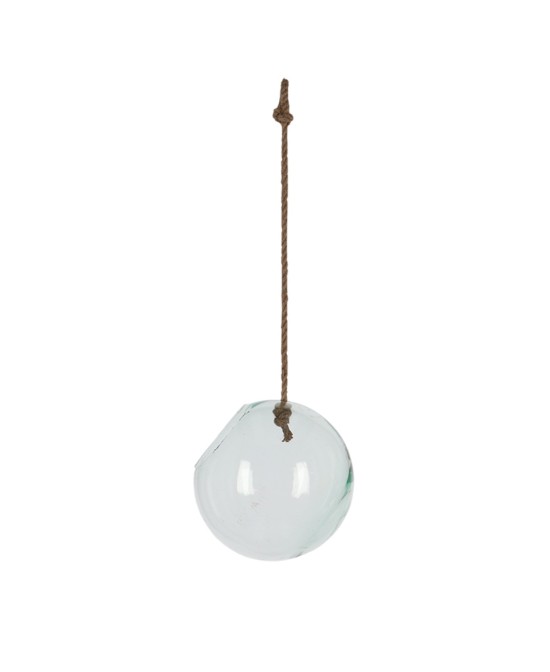Percha de Bolas de Vidrio Reciclado M | Decoración Artesanal y Sostenible  Endanea