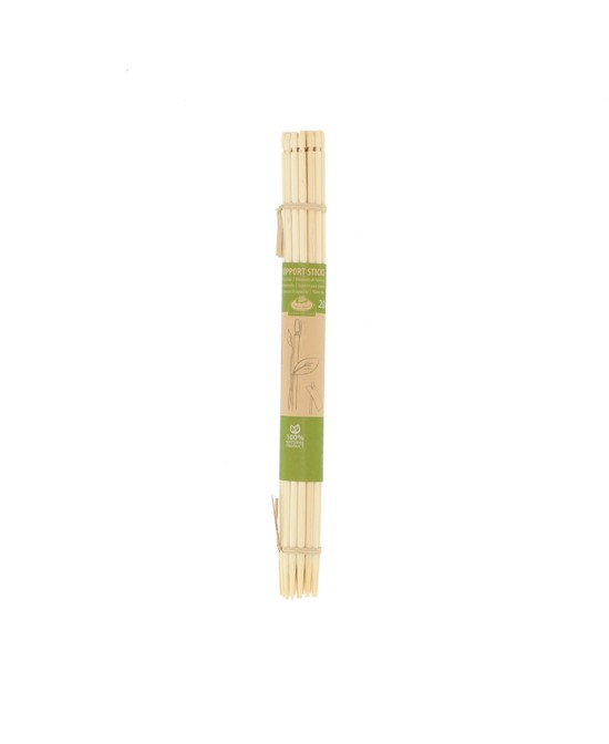 Tutor de Bambú 30cm Esschert (20 uds) | Soporte Natural para Plantas  Endanea