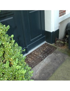 Felpudo de Hierro S - Felpudo pequeño resistente para entradas compactas 2