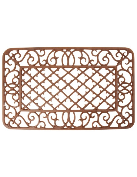 Felpudo de Hierro Rectangular | Resistente y Durable para Entradas