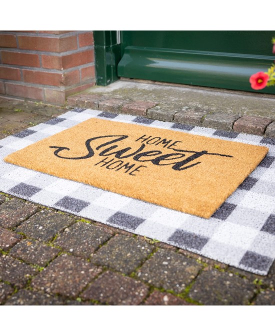 Felpudo Sweet Home  Diseño Acogedor y Resistente para Entradas | Endanea Garden
