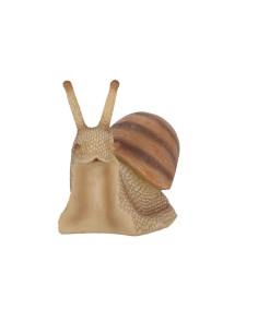 Figura Caracol L  Decoración grande y resistente para jardín y hogar