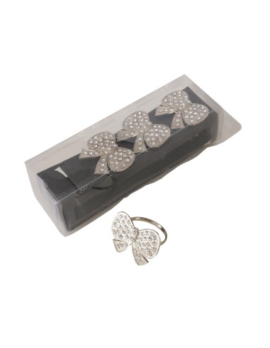 Servilleta Laetizia plata elegante y decorativa | Decoración de mesa festiva