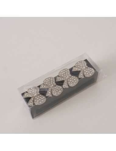 Servilleta Laetizia plata elegante y decorativa | Decoración de mesa festiva