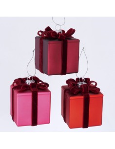 Adorno colgante regalo brillante L6cm H8cm | Decoración navideña elegante 2