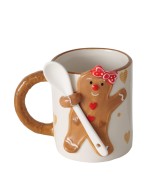 Taza Jumbo de gres 520 ml | Taza grande para bebidas calientes
