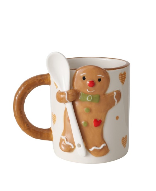 Taza Jumbo de gres 520 ml | Taza grande para bebidas calientes