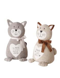 Sujeta Puertas Gato H33.5 x W20 cm | Decoración original para el hogar - Endanea Garden 2