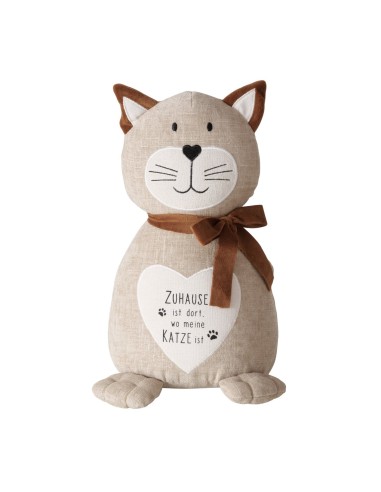 Sujeta Puertas Gato H33.5 x W20 cm | Decoración original para el hogar - Endanea Garden