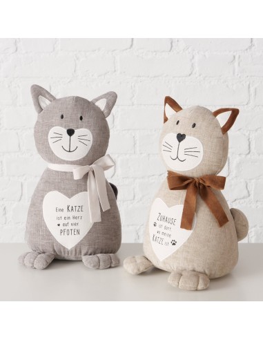 Sujeta Puertas Gato H33.5 x W20 cm | Decoración original para el hogar - Endanea Garden