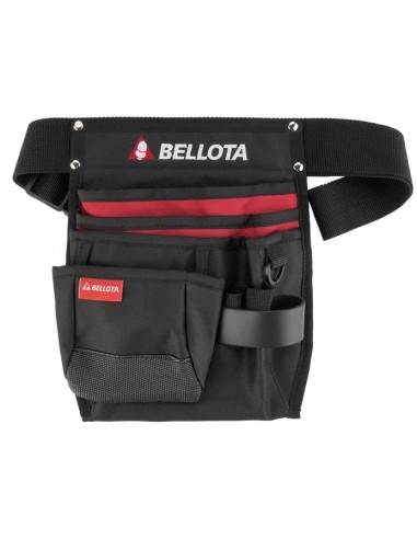 Porta Herramientas 4 Bolsillos Bellota resistente y ergonómico para bricolaje y jardinería