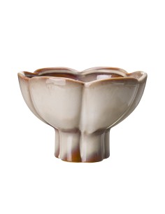 Jarrón Denise Porcelana Beige | Decoración Elegante y Versátil para el Hogar  Endanea Garden