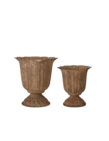 Copa Freja Rústica Grande Decorativa | Diseño Artesanal Natural