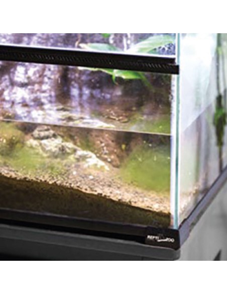 Urna ReptiGlass 45x45x45 cm Terrario para Reptiles y Anfibios Vidrio de Alta Calidad